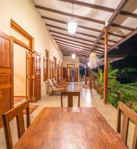 Eagle Rock Bungalow Verandah at Night