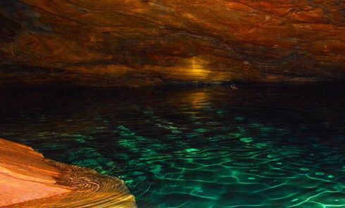 Blue Water Cave Pool